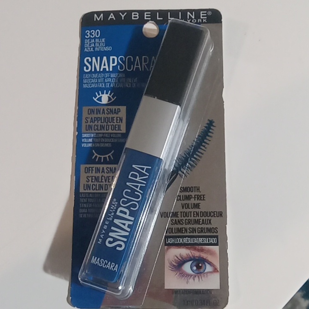 Deja Blue 330 Snapscara Maybelline Mascara NWT